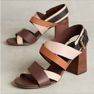 See by Chloe Susanna Block-Heeled Sandals Size 37